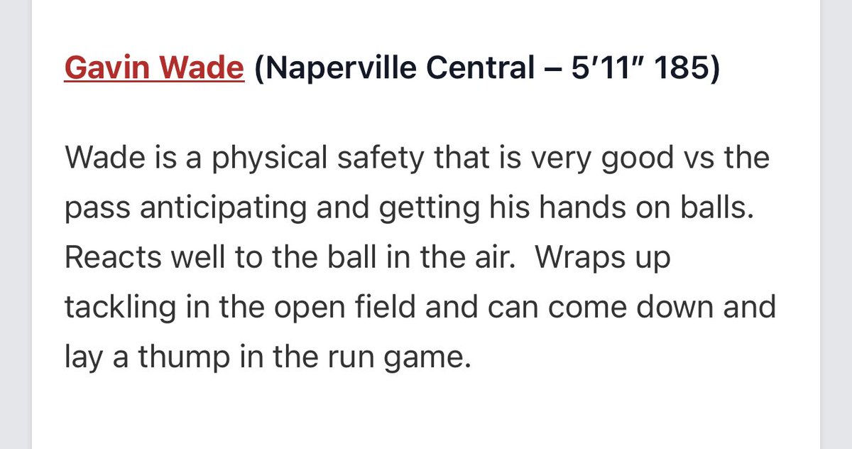 Thank you <a href="/PrepRedzoneIL/">Prep Redzone Illinois</a> for the write up! I appreciate it a lot.