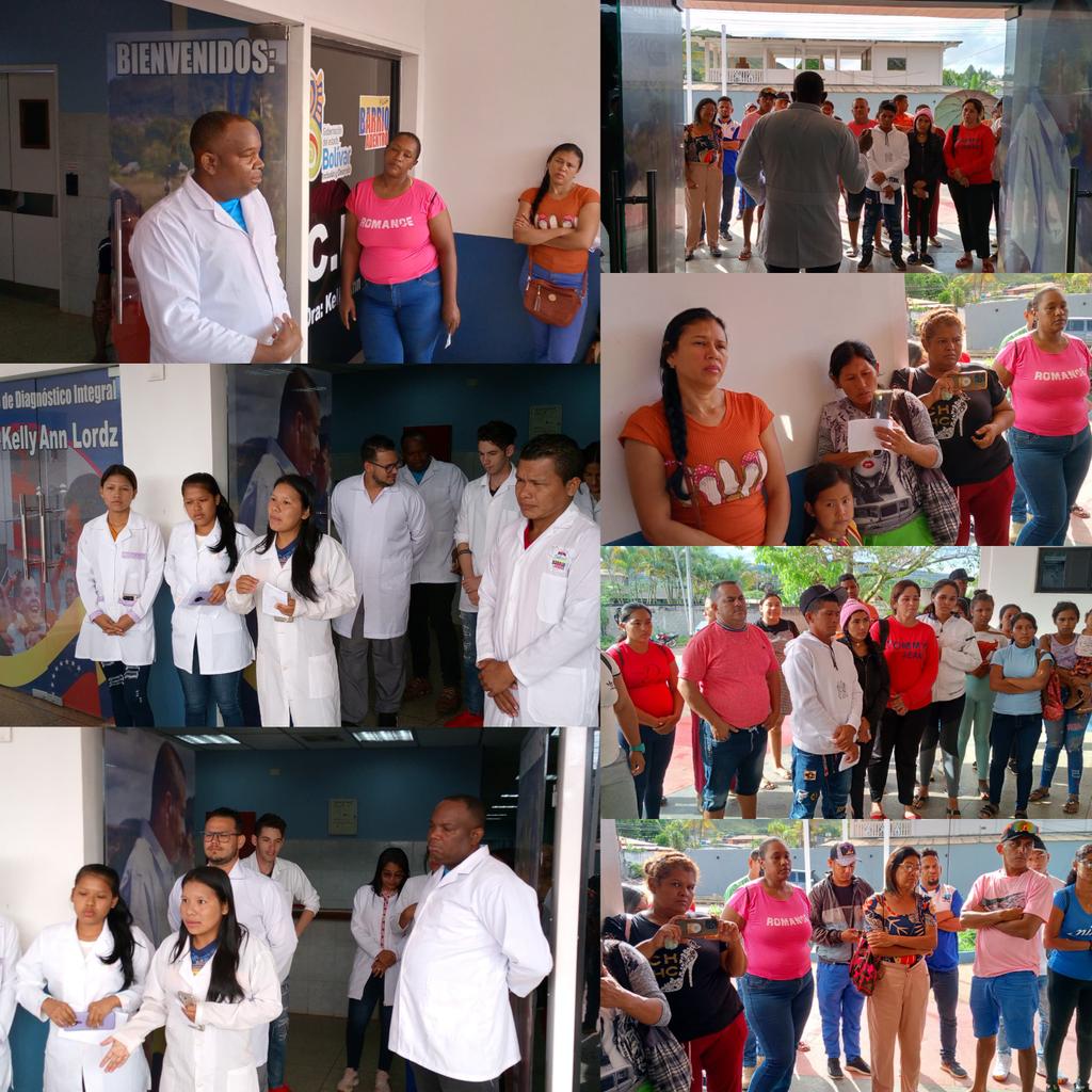 🌟 Estudiantes y Docentes de el CDI Kelly ann Lordz de Gran Sabana en el estado Bolívar, realizan en la mañana de hoy Charla Educativa sobre los riesgos de la anemia en el embarazo para una mayor calidad de vida al pueblo venezolano. #CubaPorLaVida #CubaCoopera