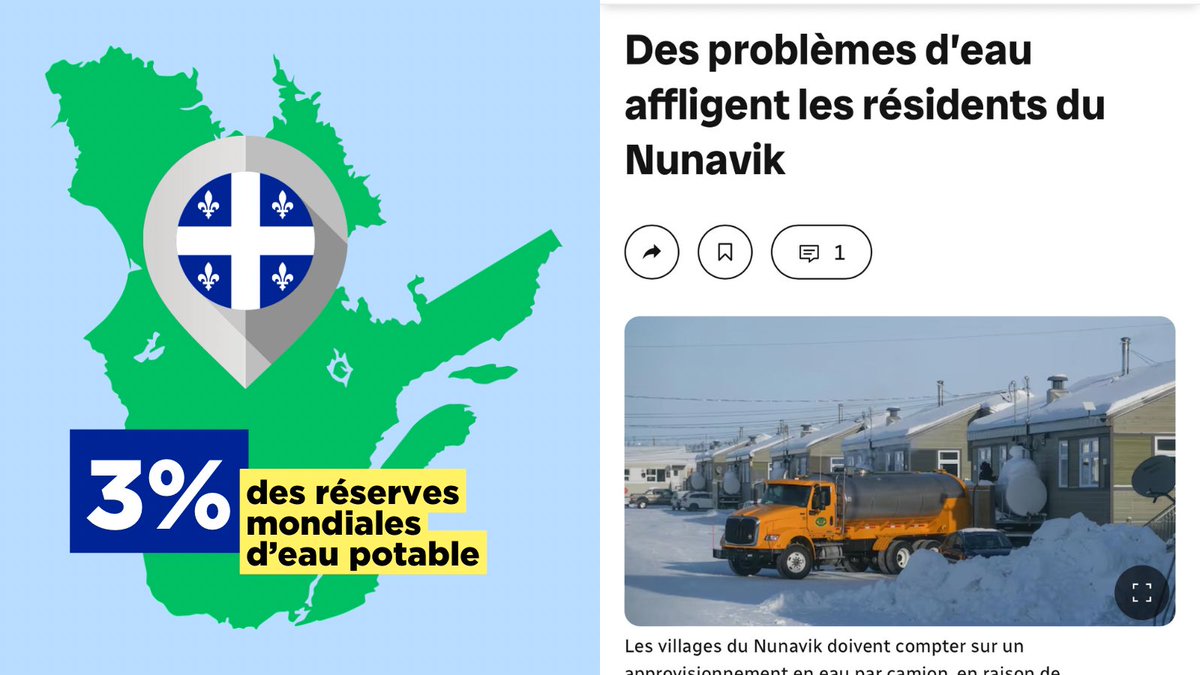 Si c’était le comté de @FrancoisLegault, le gouvernement aurait déjà déclenché l’état d’urgence sanitaire. 🆘🚨 📰 : ici.radio-canada.ca/nouvelle/20733… Nous avons tous les moyens de régler cette situation indigne d’un pays développé. Un peu de leadership, svp. #PolQc #AssNat