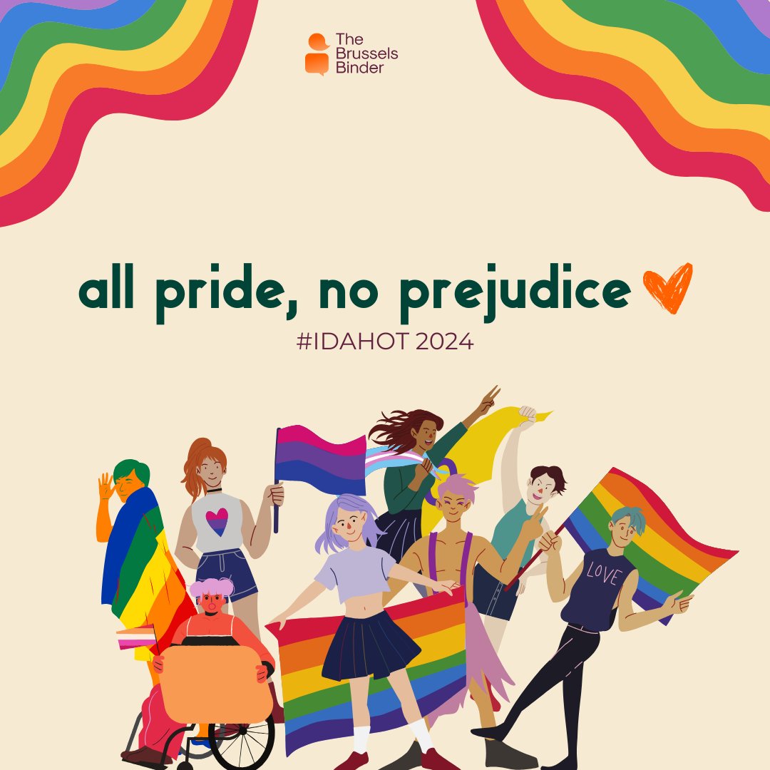 🌈 | Everyone has the right to be themselves, free from discrimination. 🧡 | This International Day Against Homophobia, Transphobia, and Biphobia, remember that your love and identity are valid and valued. Let's keep striving to challenge stereotypes and embrace diversity.