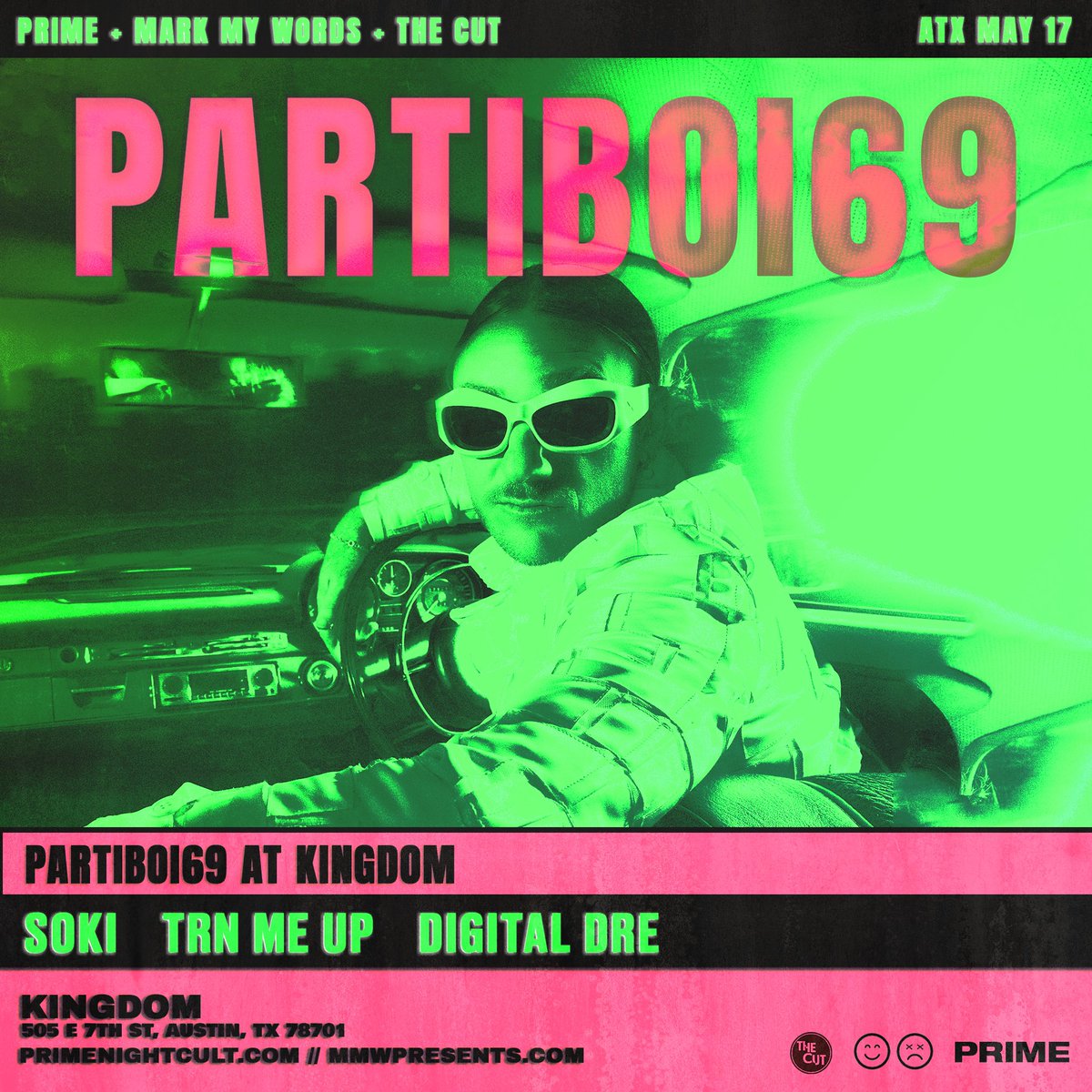 Special Delivery Presents (@sdpresentstx) on Twitter photo Tonight Austin! <a href="/partiboi69/">Partiboi69</a> is coming through to <a href="/KngdmAustin/">Kingdom Nightclub</a> w/ support from <a href="/soki4evr/">Soki</a> + <a href="/trnmeup/">b</a> + <a href="/SoDefMusic/">SO DEF</a>❗️
Tickets + Info at <a href="/PRIMENIGHTCULT/">PRIME</a> | MMWpresents.com Tonight Austin! <a href="/partiboi69/">Partiboi69</a> is coming through to <a href="/KngdmAustin/">Kingdom Nightclub</a> w/ support from <a href="/soki4evr/">Soki</a> + <a href="/trnmeup/">b</a> + <a href="/SoDefMusic/">SO DEF</a>❗️
Tickets + Info at <a href="/PRIMENIGHTCULT/">PRIME</a> | MMWpresents.com