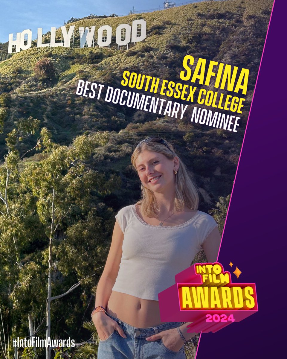 Meet Safina - an #IntoFilmAwards nominee👋 

'I hope that my film encourages self-reflection for people that use social media, leading them to take action regarding their screen time if it impacts them negatively.' #MentalHealthAwarenessWeek @SouthEssexColl

Good luck Safina!🎬