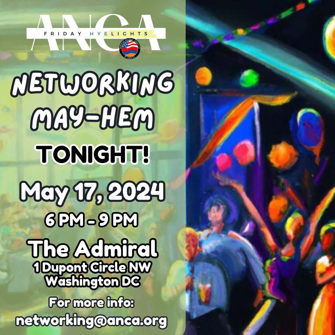 TONIGHT is Networking Mayhem! Wherever you are in your career, this event is a fantastic opportunity to grow your network, exchange experiences, and learn from each other. Invite your friends and colleagues to enjoy great drinks, delicious food, and excellent company. #Networking