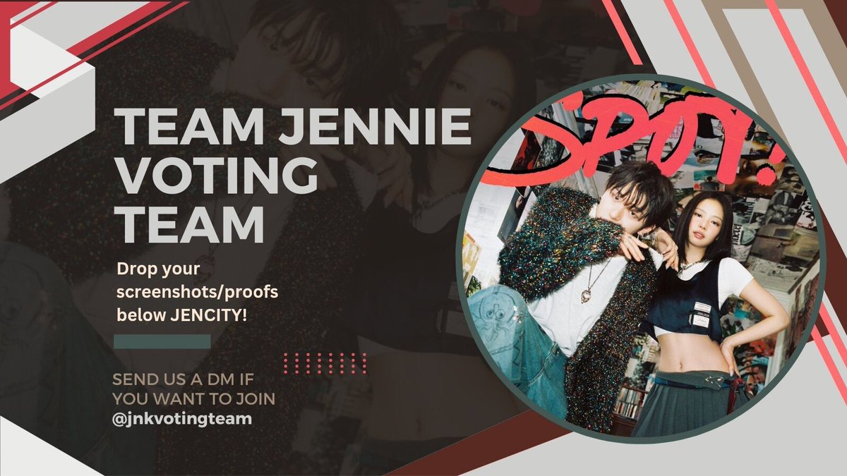🚨[MCD - MNET+ PRE-VOTE]🚨 📢‼️ Voting Olympics now begin! Jensetters/Rubies cast your votes with all your accounts and drop your proofs below! Encourage more voters please 🙏🏻 Let's WIN this for #JENNIE 🔗mnetplus.world/community/vote…