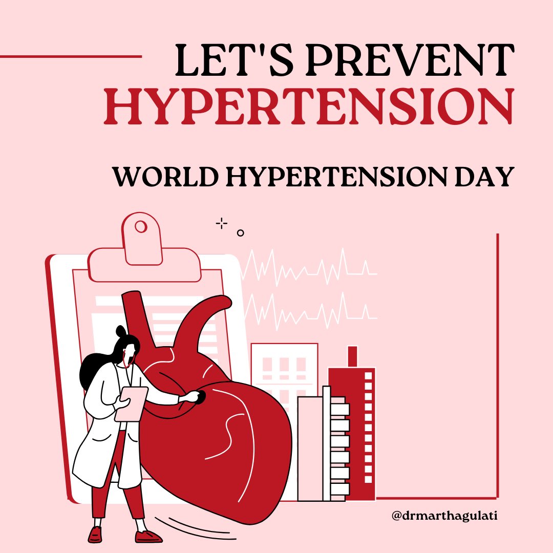 #worldHypertensionDay The most preventable cause of Heart Disease and Stroke. We have the tools to prevent and treat this better. So let’s get to it! #cardiotwitter #hearthealth @ASPCardio @worldheartfed