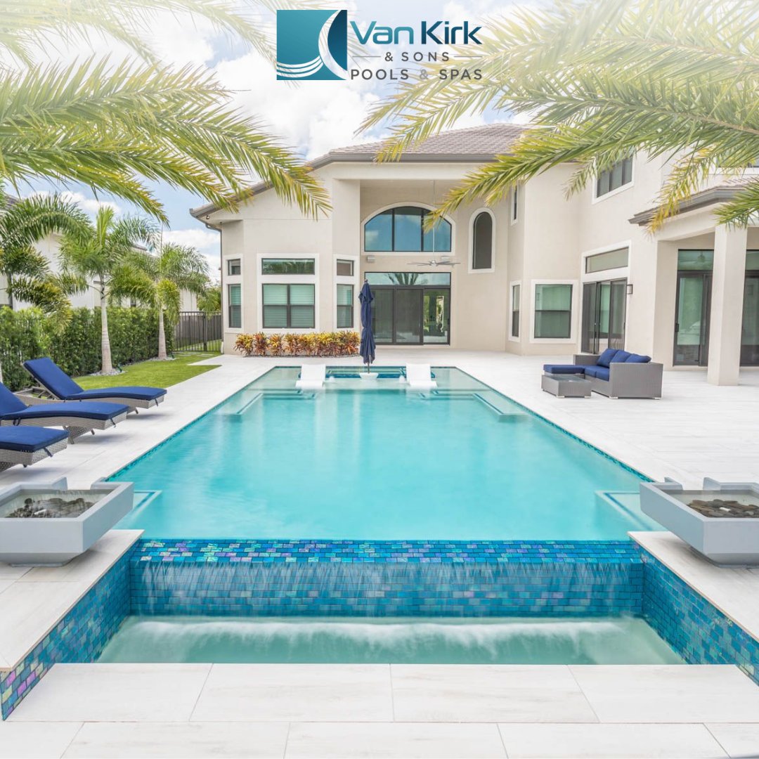 Upgrade your backyard with Van Kirk Pools! Our custom-designed swimming pools bring luxury right to your doorstep. 💙

#VanKirkPools #luxurypools #spa #southfloridapools #southfloridahomes #custompools #poolbuilders #luxuryliving #elegantpools