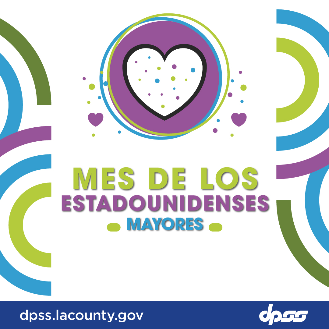 May is #OlderAmericansMonth. In observance of the 2024 theme, #PoweredByConnection, let's show appreciation to older adults and their positive contributions.

For assistance through DPSS, call 866-613-3777. 📞

Find @LACountyAD resources here 👉 ad.lacounty.gov.