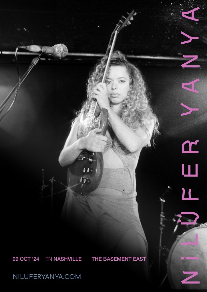 ON SALE NOW! @niluferyanya plays The Beast on October 9th with @AngelicaGarcia. Grab your tickets at the link while you can. bit.ly/3yaxJAN