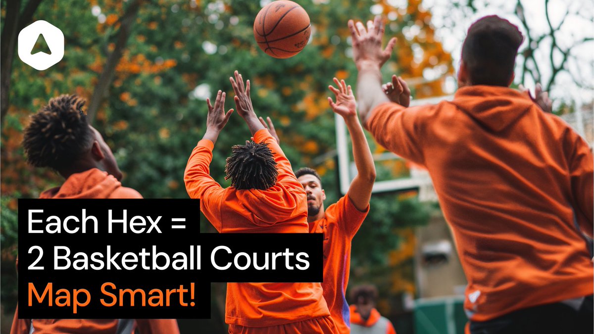 Did you know each hex you map with Discovery Mapping is as large as two basketball courts? 🏀 Your daily target? 40 hexes! It's a fun way to contribute to network expansion while getting your steps in. 🗺️