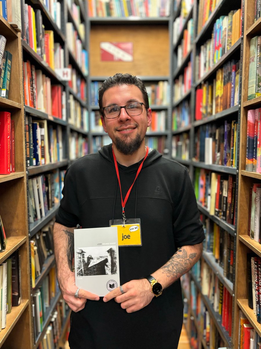 Staff Pick Friday is back! And, Joe recommends LOOK: POEMS by Solmaz Sharif! Purchase yourself a copy of 'LOOK: Poems' here! buff.ly/3wDcln8