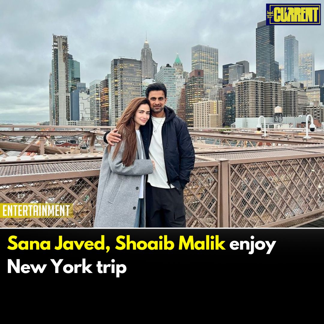 Sana Javed and Shoaib Malik are currently enjoying a trip to the USA. 

#SanaJaved #ShoaibMalik #Enjoy #NewYork #Trip #TheCurrent

thecurrent.pk/sana-javed-sho…