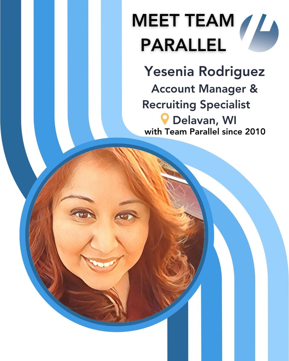 Parallel_Group's tweet image. 🌟 Employee Spotlight: Yesenia Rodriguez 🌟

With her unwavering dedication and exceptional knack for fostering client relationships, Yesenia shines as a true gem within Parallel.

Thank you for all that you do! #TeamParallel