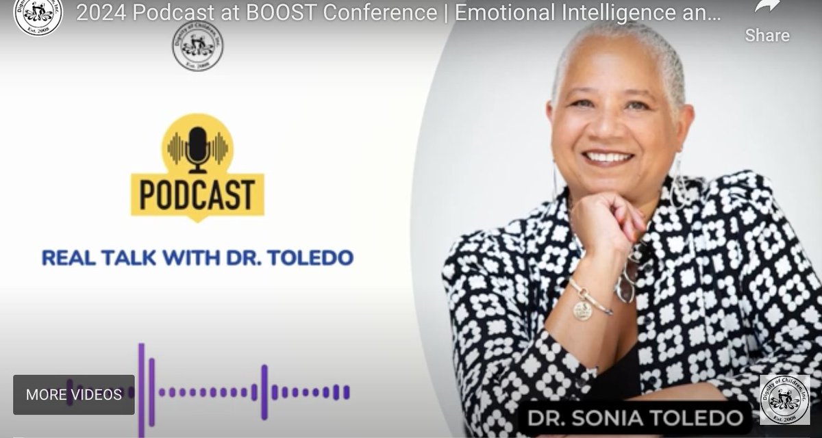 Emotional Intelligence & Workplace Stress Among Afterschool Supervisors in Low-Income Communities dignityofchildren.com/appearances/po… #boostconference @drsoniatoledo