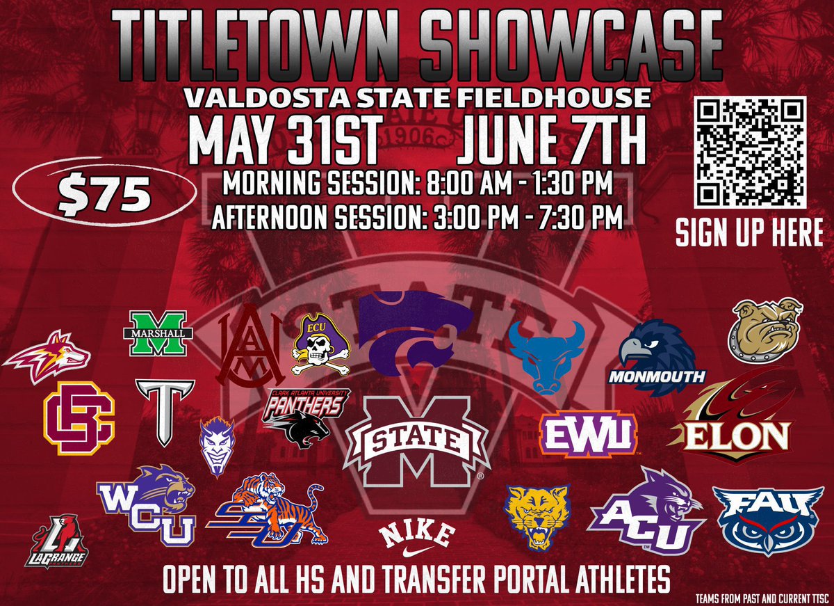 #TitleTown is in 2 weeks! Don’t miss this opportunity to compete with the best in the South East! #WTS
