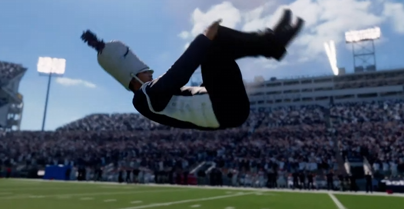 A first look at a few #PennState related graphics in College Football 25