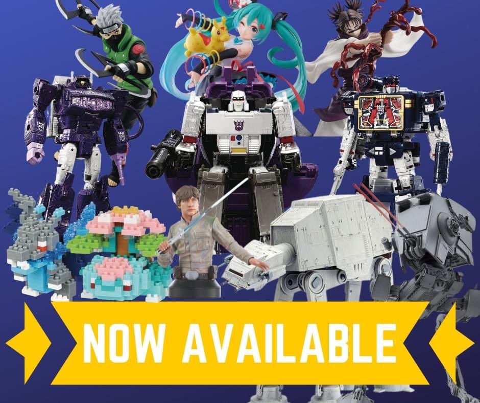 KOTOYSUSA's tweet photo. Now available to ship out today! 

https://t.co/GXyB6pnU85 

#transformers #StarWars #pokemon #anime #kotoys https://t.co/sHtVXm6oI9