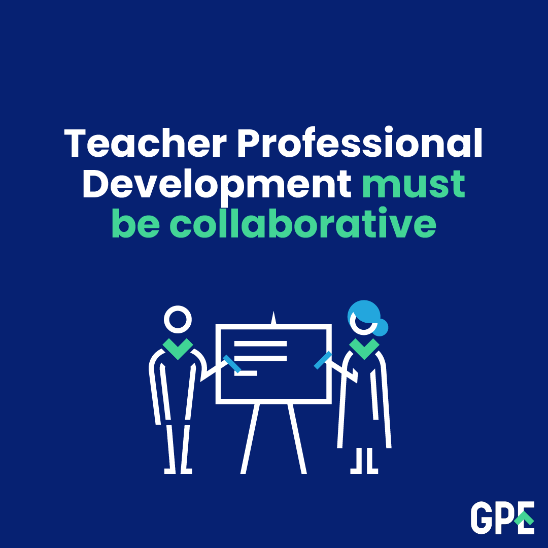 Collaboration in Teacher Professional Development fosters innovation and reciprocal learning, boosts efficacy, and drives improvement in teaching practice. Learn about other changes teachers want to see in their professional development: g.pe/xmZf50RHnoh