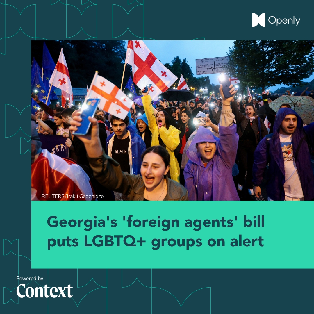 🇬🇪 Legislation on 'foreign agents' including a divisive bill passed by Georgia's parliament this week is an urgent issue for LGBTQ+ groups, Europe's top human rights watchdog has warned. 🔗 Full story on @contextnewsroom: context.news/socioeconomic-…