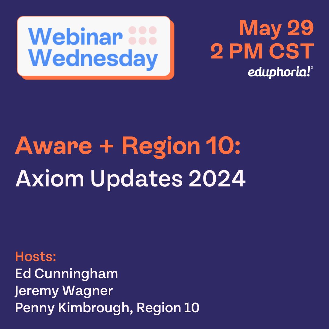 It's not too late to register for the webinar tomorrow! Axiom is our tool to help district leaders project their accountability scores. We've got updates! Visit the linktree in our bio and stop by our webinar page to register, or comment 'Link please!'