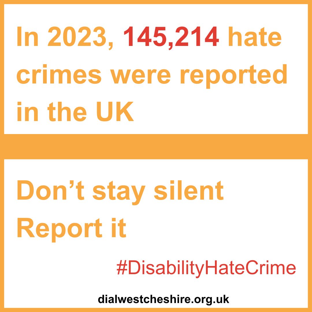 The more the police know about hate crimes, the more they can protect all of us. Anyone can report an incident or crime to the police on 101 (999 in an emergency). You can use the Truevision website 👉 buff.ly/3oy63wf #DisabilityHateCrime #HateCrime @ShitChester