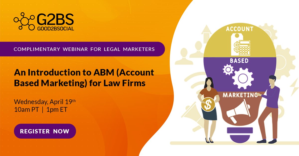 How successful is account based marketing?

97% of marketers affirm that account-based marketing yields a superior return on investment (ROI) compared to any other marketing strategy.

Click the link to learn more 👇

hubs.li/Q02wR1Vg0

#LawyerLife #lawfirmABM