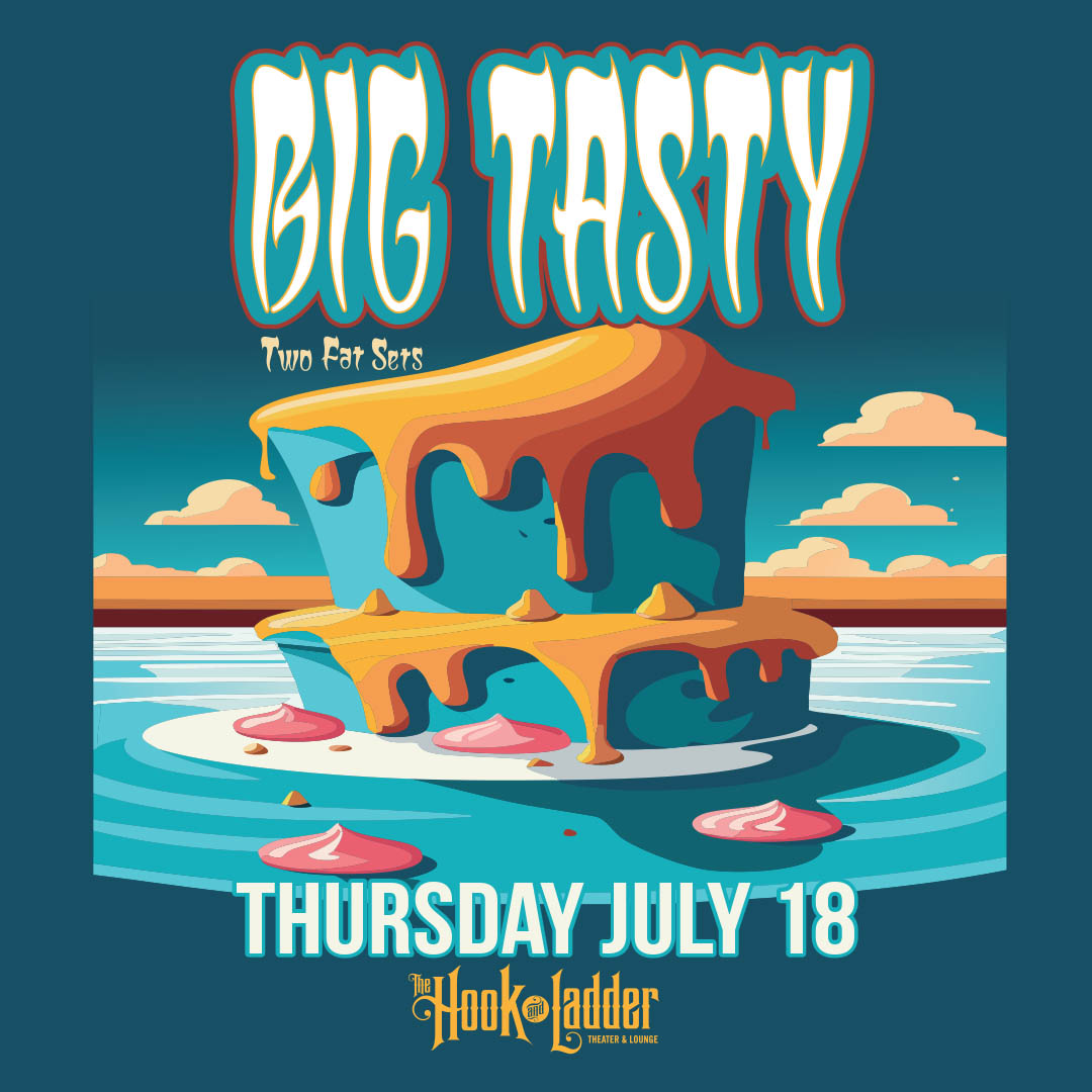 Tickets On-Sale NOW! 
Big Tasty - 2 Fat Sets on Thursday, July 18 @thehookmpls
--
BUY TICKETS ->> BIG-TASTY.eventbrite.com 
--
#thehookmpls #minneapolis #minnesota #jamband #wookiefoot #bigtasty #funk #rock #psychedelic #mnmusic #minneapolismusic