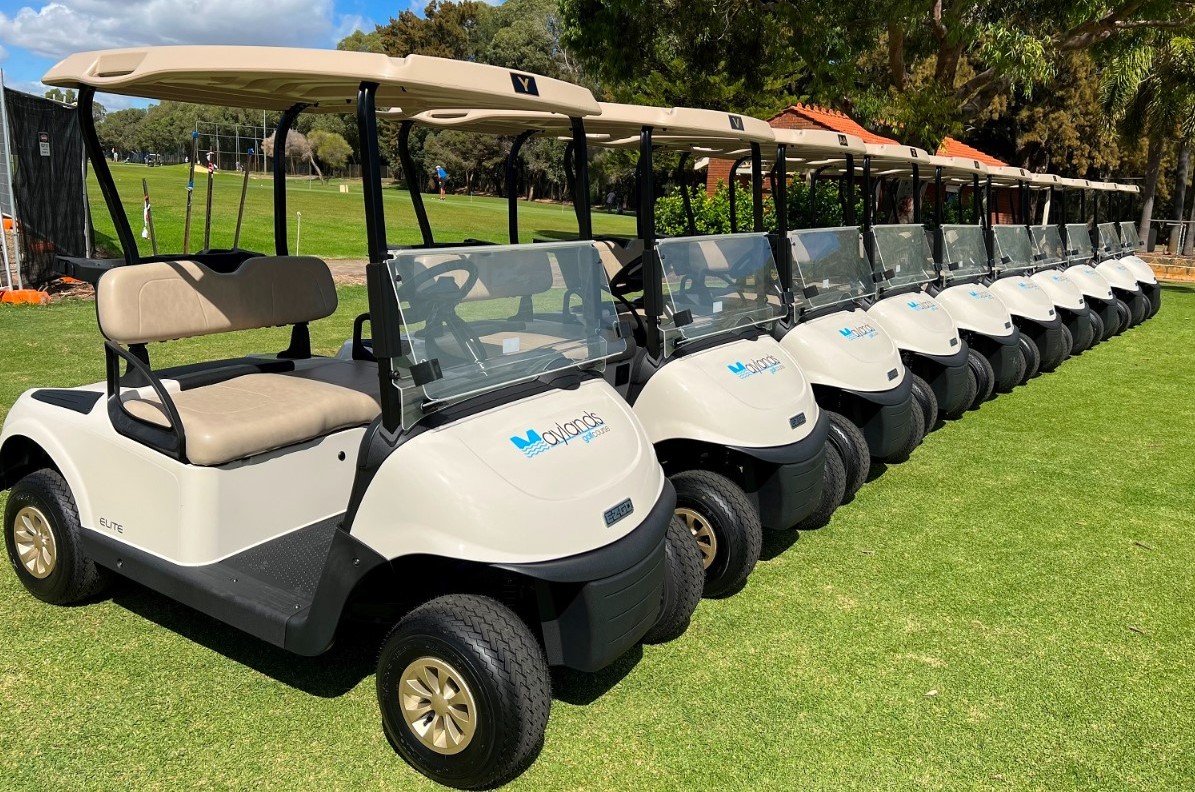 G'day mates and Happy #FleetFriday from Australia! 😄 Maylands Golf Course brought home a whole new fleet of ELiTE Lithium RXVs to their stunning green course. Welcome to the E-Z-GO Family!🩵 📸 Golf Car World #EZGO #ItsGoodToGO