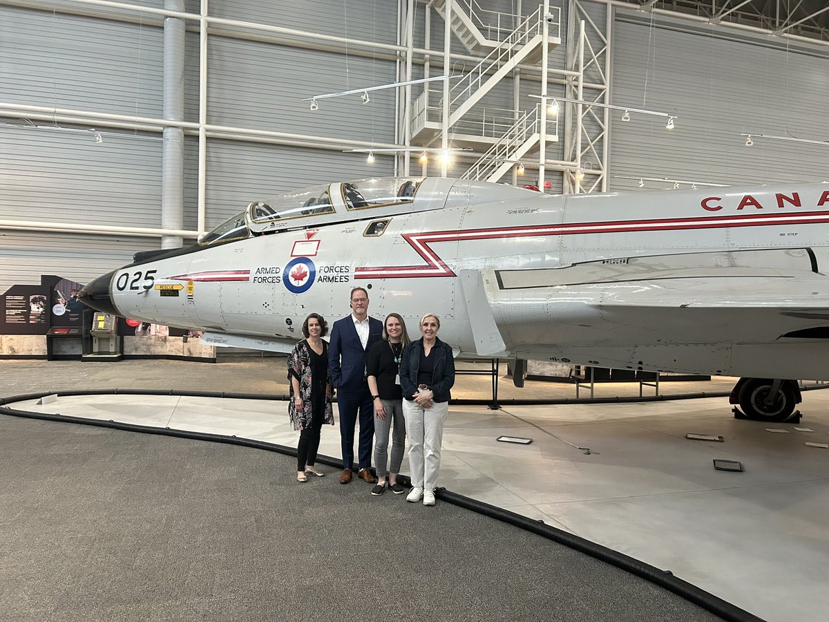 Yesterday, I had the privilege of visiting the @avspacemuseum where I was fortunate enough to experience the past, present and future of Canadian aerospace. If you get a chance, I encourage you to check it out. Thank you to the team at the Museum for the wonderful tour.