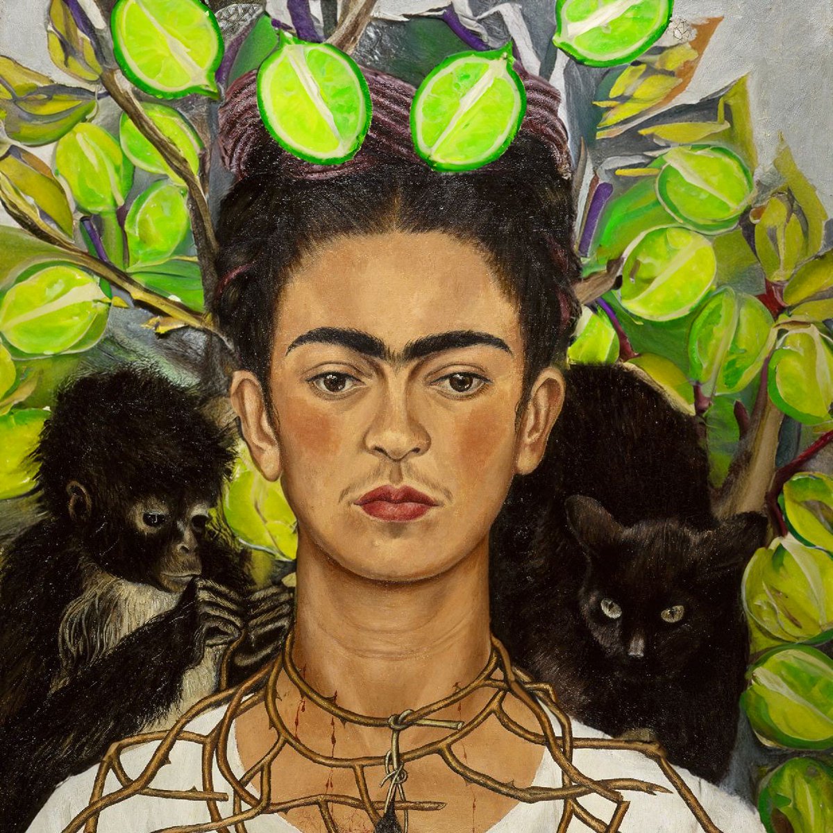 'I never paint dreams or nightmares. I paint my own reality.”
- Frida Kahlo

$LMWR
@LimeWire 

#FridaKahlo #Surrealism #ModernArt #MagicalRealism  #MexicanPainter #Painting #SelfPortrait 
#AI #GenArt #AltCoin #AltSeason #BullRun