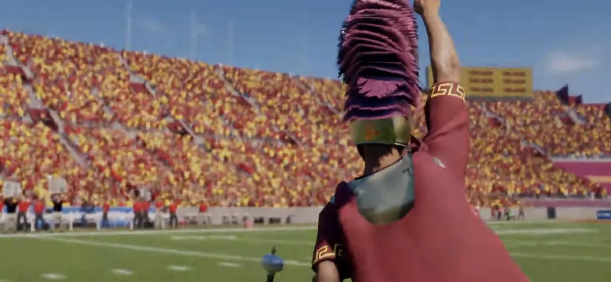 First look at USC in NCAA Football 2025. #FightOn