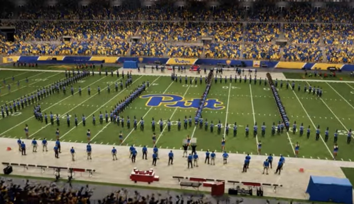 Pitt_FB's tweet image. It’s so beautiful 😍 

@EASPORTSCollege 🎮 July 19 

#H2P » @AcrisureStadium