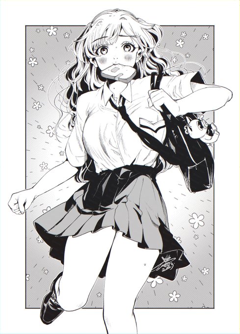 遅刻遅刻～❣🍞#フィルター越しのカノジョ 