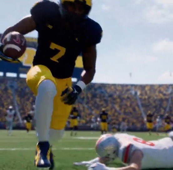 EA really has it out for Ohio State 😭

No cover athletes ever as well…