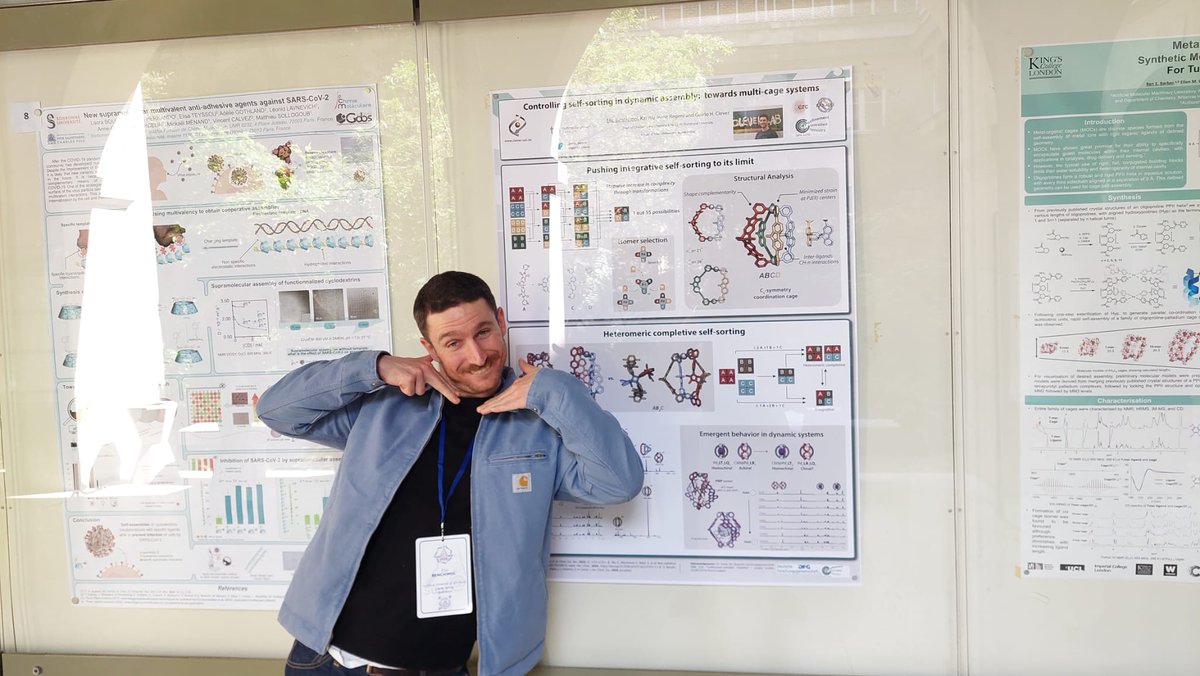 Elie Benchimol (@elie_bench) on Twitter photo Likely the last time I was showing a poster on cages, and lovely to do so at home for <a href="/SupraParis2024/">Supr@Paris 2024</a>. Well deserved rest at home now and next stop <a href="/GironaSeminar/">Girona Seminar 2024</a> in 10d 💃🫶🏻🧑🔬 Likely the last time I was showing a poster on cages, and lovely to do so at home for <a href="/SupraParis2024/">Supr@Paris 2024</a>. Well deserved rest at home now and next stop <a href="/GironaSeminar/">Girona Seminar 2024</a> in 10d 💃🫶🏻🧑🔬