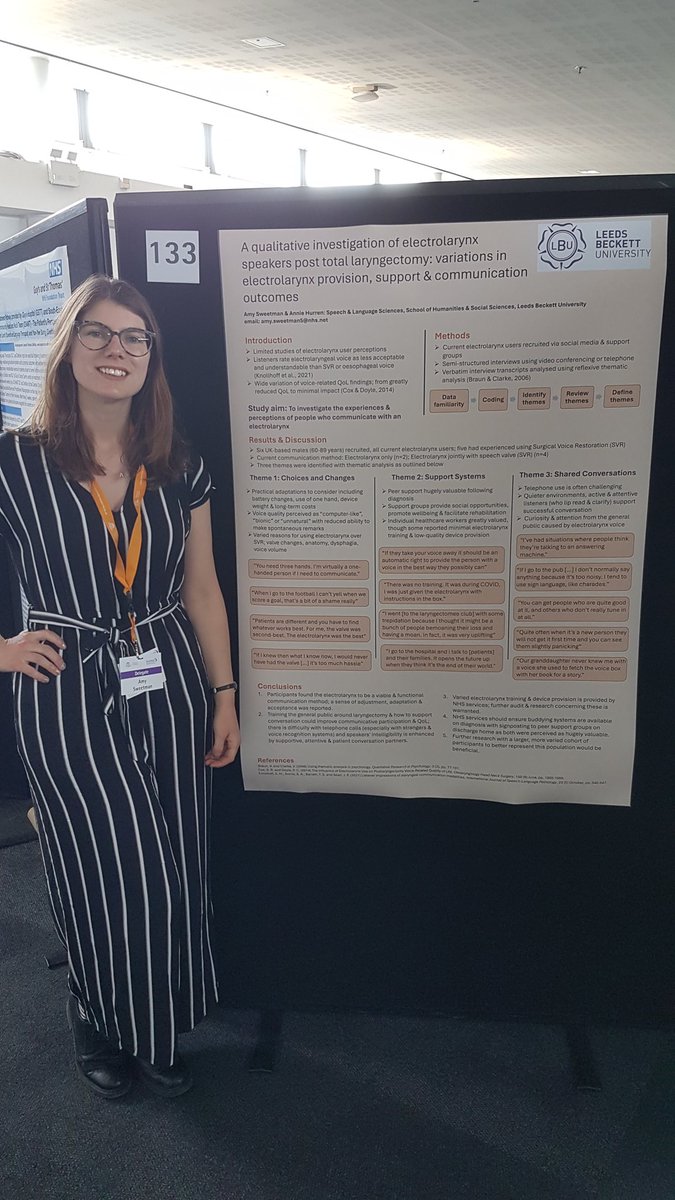 Amy Sweetman (@amysweetman_slt) on Twitter photo Great day so far at #BAHNO2024 Come and chat with me at poster stand 133 to hear about my MSc research project <a href="/BAHNOOfficial/">BAHNO Head & Neck</a> <a href="/SLTBeckett/">SLT at Leeds Beckett</a> <a href="/ltht_slt/">LTHT Adult SLT 💙</a> <a href="/DrAnneHurren/">Annie Hurren</a> Great day so far at #BAHNO2024 Come and chat with me at poster stand 133 to hear about my MSc research project <a href="/BAHNOOfficial/">BAHNO Head & Neck</a> <a href="/SLTBeckett/">SLT at Leeds Beckett</a> <a href="/ltht_slt/">LTHT Adult SLT 💙</a> <a href="/DrAnneHurren/">Annie Hurren</a>