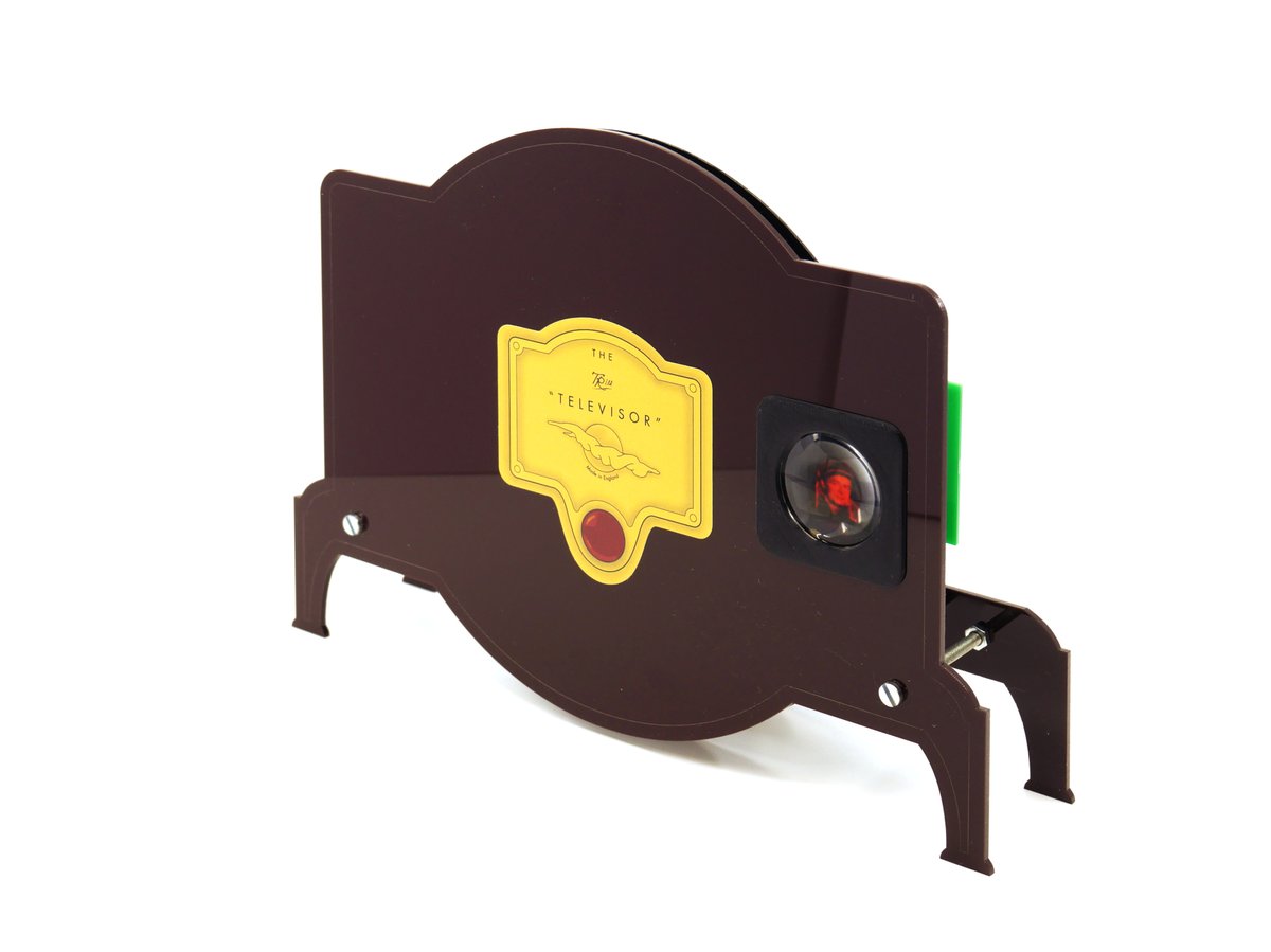The Televisor is back in stock! We've made even more improvements to this version, including a further improved PCB, updated Nipkow disc, a new lens holder and clearer instructions. Available from our website now  ! mindsetsonline.co.uk/shop/televisor/
