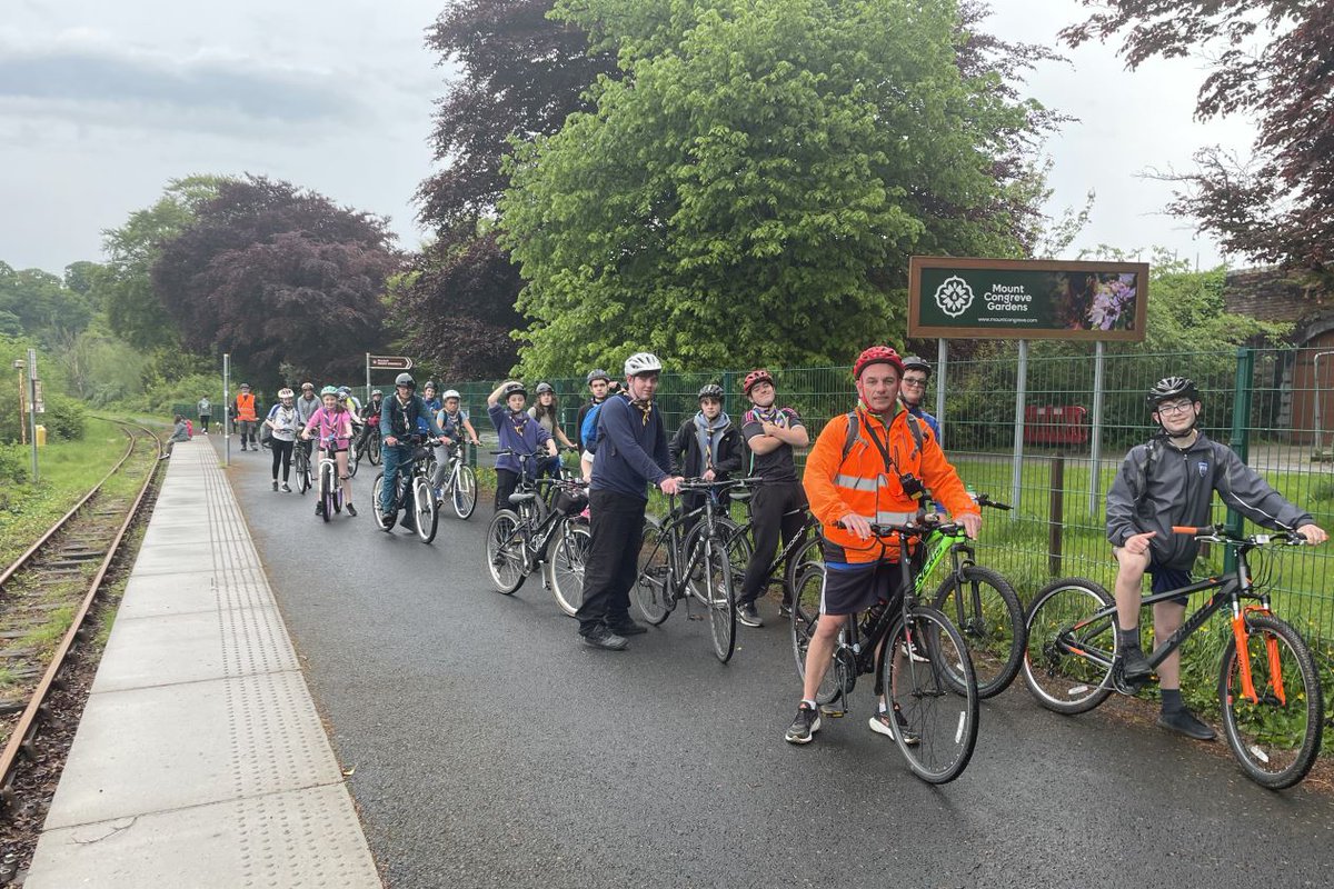 So many people are enjoying #BikeWeek in #Waterford

Over 20 young people from 19th & 29th St Marys Ballygunner Scouts and their leaders enjoyed Waterford Council’s Greenway Tea-Time Cycle in the City this week. 

Keep it going and check out bikeweek.ie for more info.