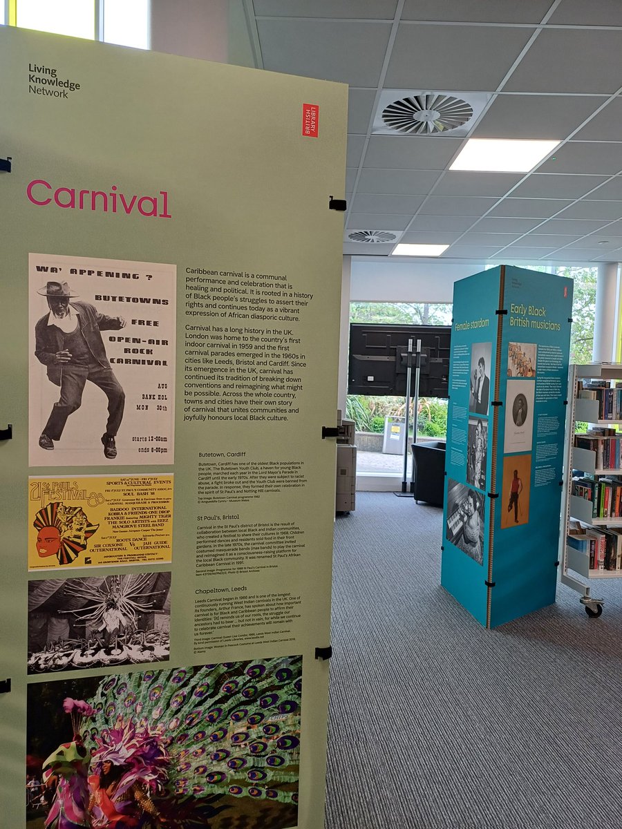 Opening today The Reginald Centre @leedslibraries a Beyond the Bassline display focused on Leeds @LKN_Libraries