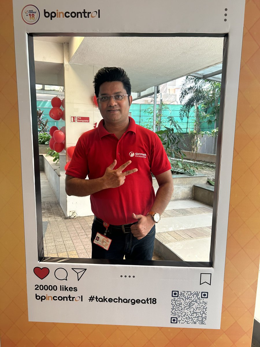 ControlBp's tweet photo. Change begins with us! To make India hypertension-free, Glenmark Pharmaceuticals is taking action this World Hypertension Day.
By providing their employees with a holistic blood pressure monitoring session. https://t.co/tiCYqZm6I2