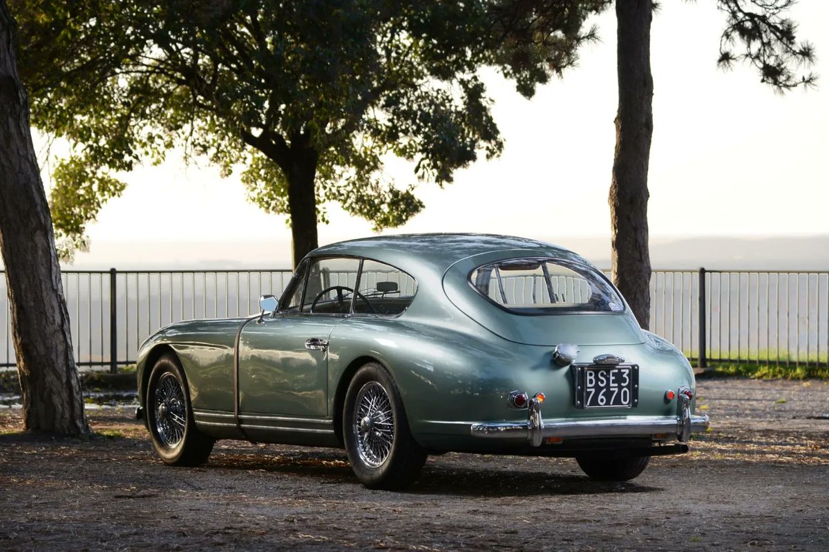 1955 Aston Martin DB 2/4 'MkI' (3 litres) coupé 💚 🇬🇧 #classic #car