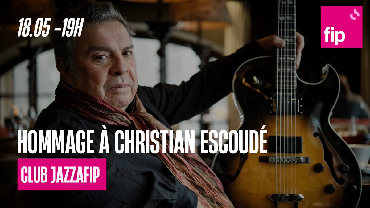 🔴ON AIR: voyageur du son, improvisateur hors pair et homme de scène généreux, le guitariste Christian Escoudé nous a quittés 🖤

Nous lui rendons hommage au #ClubJazzafip tout de suite 👉fip.fr