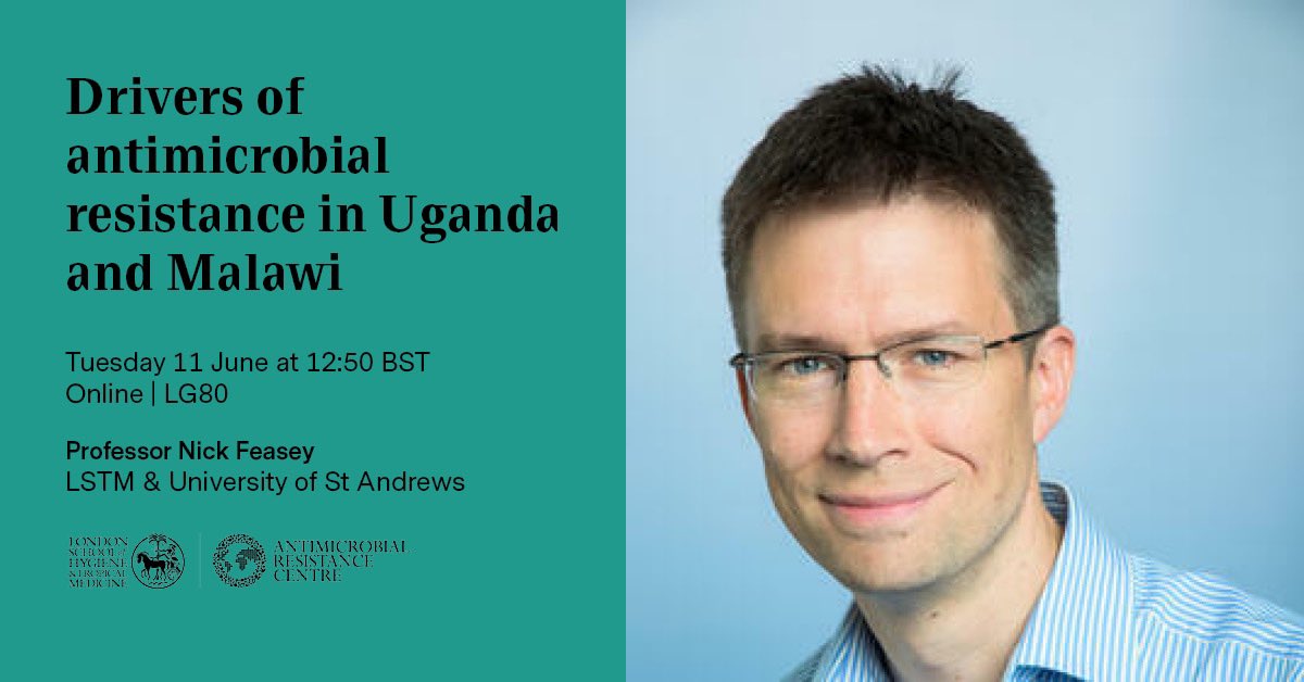 Antimicrobial resistance is a critical issue in sub-Saharan Africa. Join us to hear Prof Nick Feasey discuss AMR drivers in Uganda and Malawi, & findings from longitudinal cohorts in Blantyre. Learn about the impact of ESBL bacteria and the need for improved diagnostics and