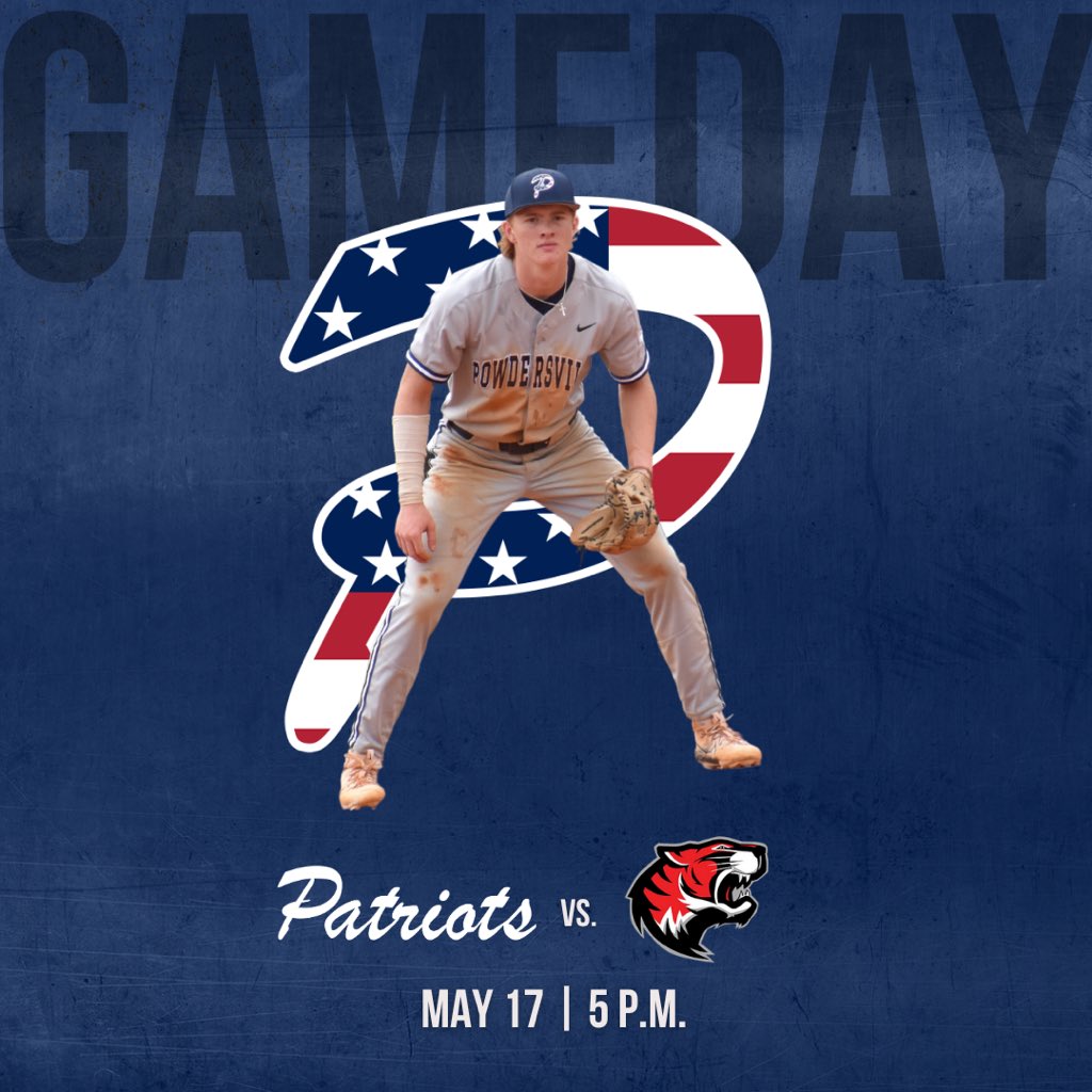 Patriots host the Upper State Championship tonight at 5:00 vs. Blue Ridge! Winner advances to the State Championship. First pitch scheduled for 5:00.