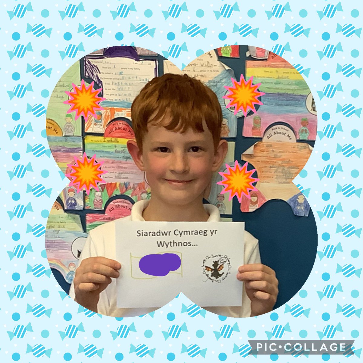 Congratulations to the Star of the Week and the Siaradwr Cymraeg yr Wythnos in dosbarth Mrs Crook.