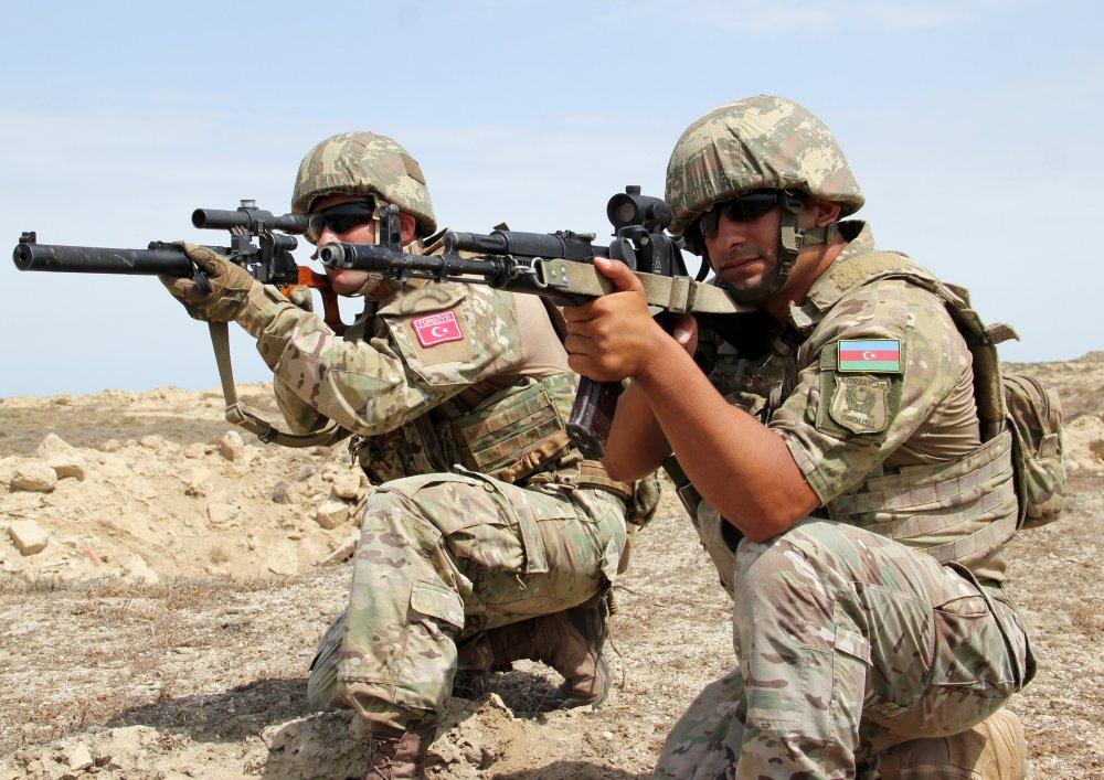 Turkish Navy SOF personnel using VSS Vintorez during training in Azerbaijan, 2021 period.