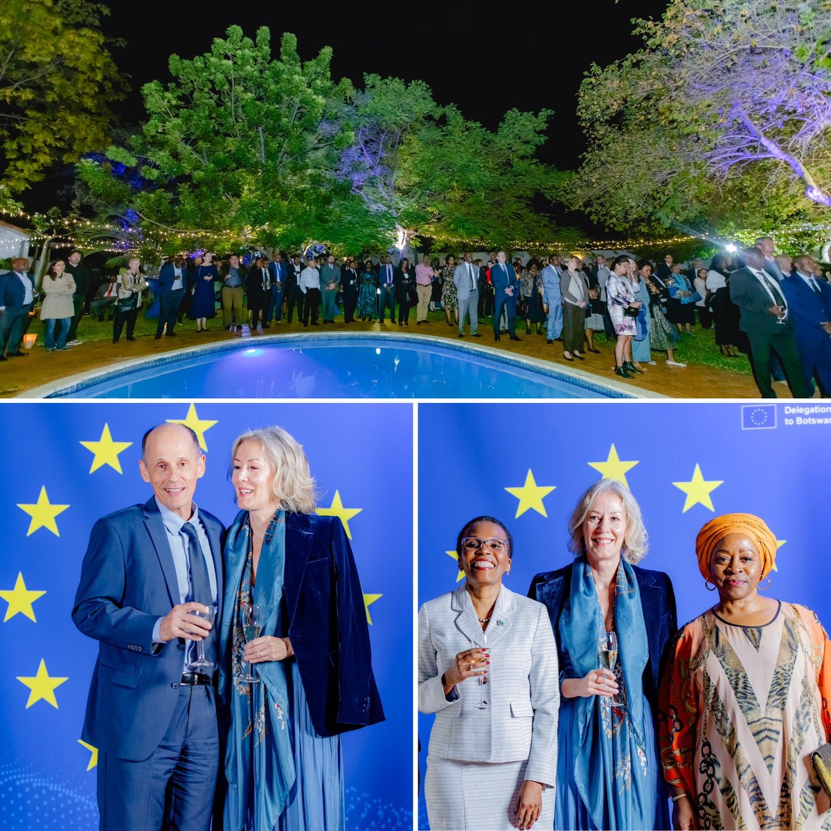 Thank you for joining the #EuropeDay celebration yesterday!

We dedicated this Europe Day to protection of biodiversity, conservation, livelihoods and green jobs as key pillars of our partnership with both Botswana and SADC.

🇪🇺 supports solutions that work for the people and 🌍