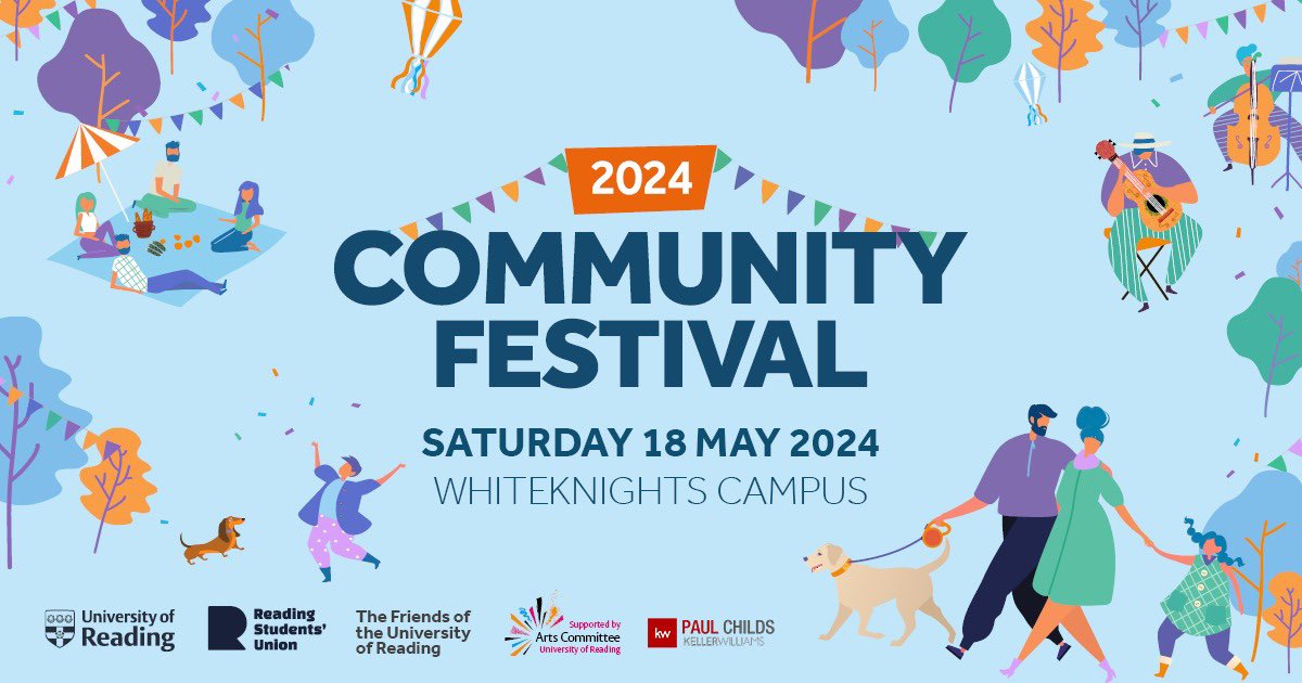 Looking forward to seeing everyone at @UniofReading Community Festival. We will be delivering football and talking about opportunities to get involved in Football across Berkshire