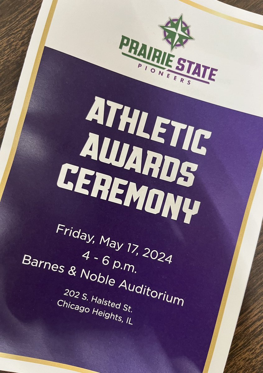 Tonight we honor and celebrate our student-athletes. It was a great year to be a Pioneer. #WeArePSC🟢🟣🎾⚾️🏀⚽️🏐🥎