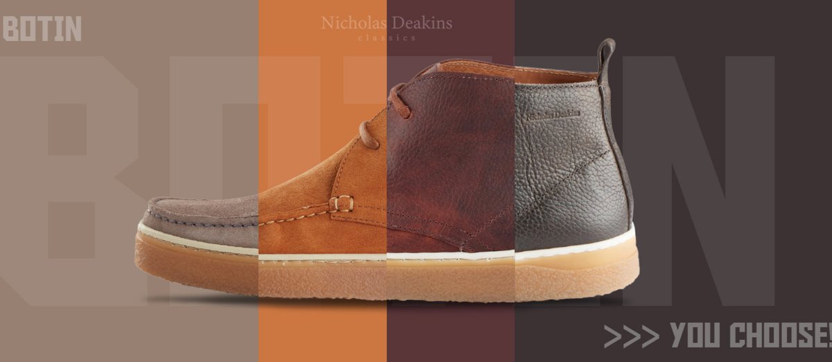 Blending the silhouette of a moccasin shoe with the height of a desert boot, Botin is the perfect trans-seasonal style.

Shop🛒: ow.ly/eNSS50Q8YLF

#botin #ndclassics #nicholasdeakins #mensboots #newboots #casuals #moccasin #moccasinboot #dressers #casualstyle #youchoose