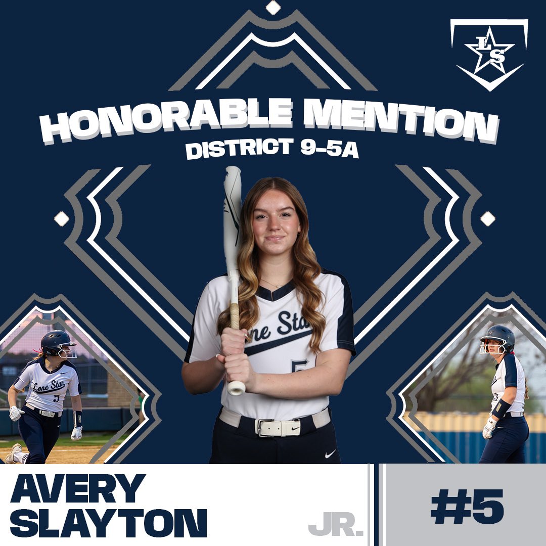 Congratulations to Junior Avery Slayton for being named 𝐃𝐢𝐬𝐭𝐫𝐢𝐜𝐭 𝟗-𝟓𝐀 𝐇𝐨𝐧𝐨𝐫𝐚𝐛𝐥𝐞 𝐌𝐞𝐧𝐭𝐢𝐨𝐧🤠 #RaiseTheShips | #SDLUP